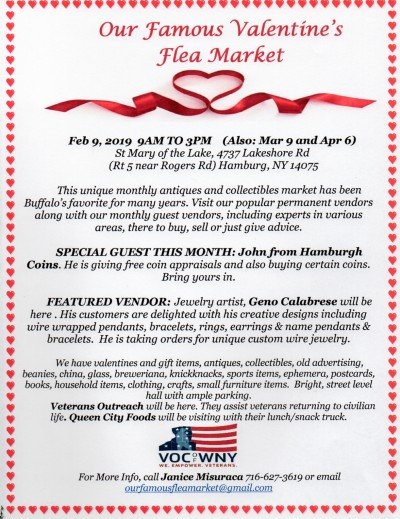 Our Famous Valentine's Flea Market