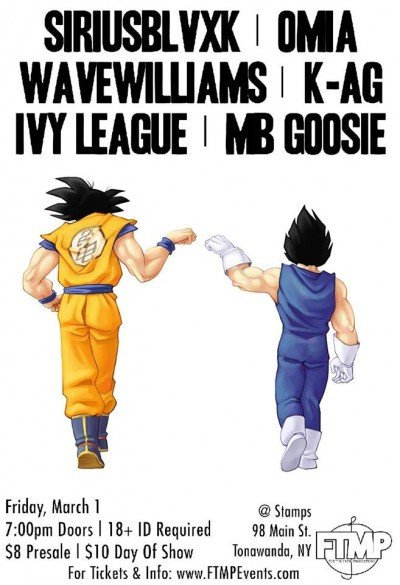 SiriusBlvxkk, OMIA, WaveWilliams, K-AG, IVYLEAGUE, & MB Goosie