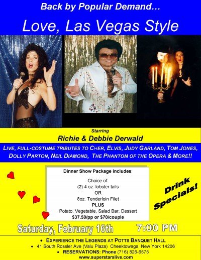 Love, Las Vegas Style Musical Dinner Theater