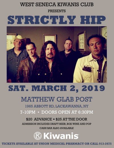 The Strictly Hip — Mar 2, 2019