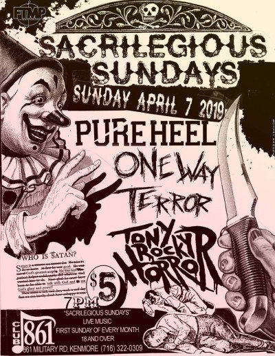 Pure Heel, One Way Terror & Tony Rocky Horror