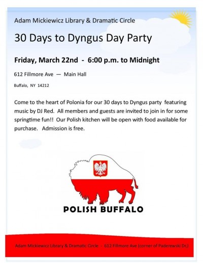 30 Days to Dyngus Day Party