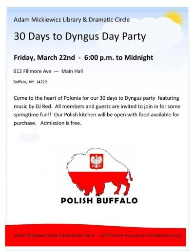 30 Days to Dyngus Day Party