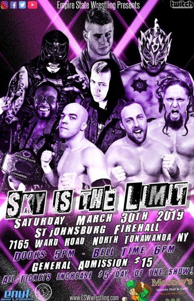 Empire State Wrestling featuring International Wrestling Stars — Mar 30, 2019