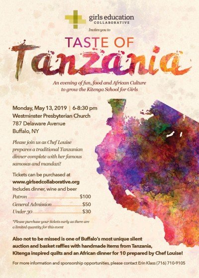 Taste of Tanzania — May 13, 2019