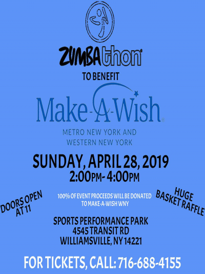 Zumba Thon benefiting Make A Wish