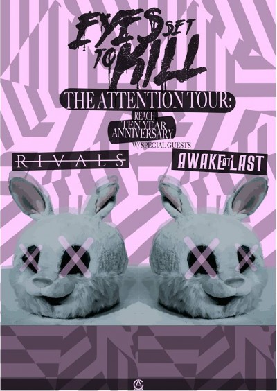 Eyes Set To Kill 'The Attention: Reach 10 Year Anniversary Tour'