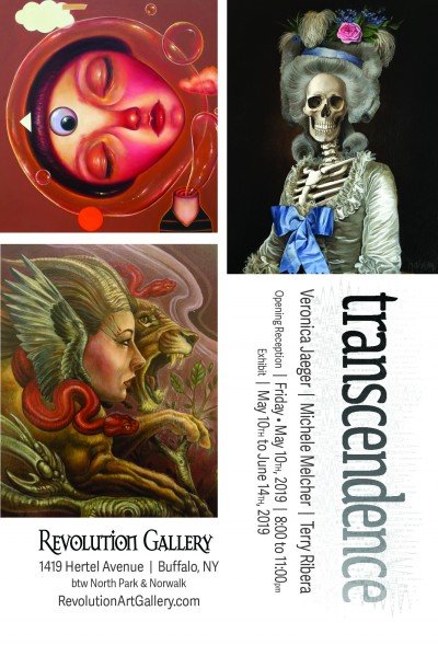 “transcendence” Opening Reception at Revolution Gallery — May 10, 2019