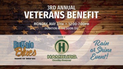 Third Annual Blues4Vets Buffalo Blues Veterans Benefit — May 27, 2019