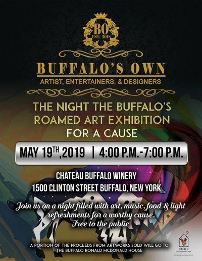 The Night The Buffalo Roamed Art Exhibition