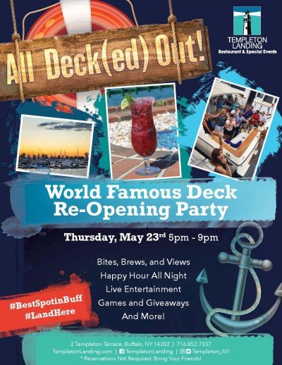 Templeton Landing Grand Opening Deck Party — May 23, 2019