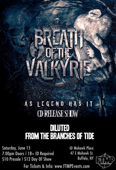 Breath Of The Valkyrie - CD Release Show at Mohawk Place — Jun 15, 2019