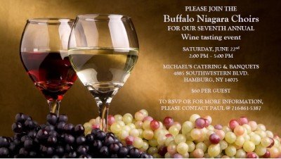 Buffalo Niagara Choirs 7th Annual Wine Tasting — Jun 22, 2019