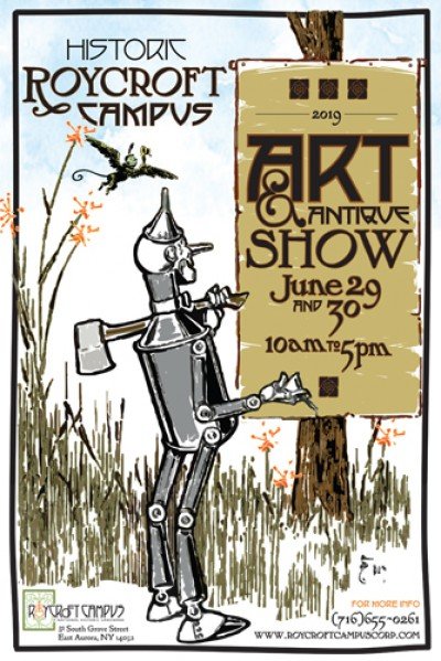 Art & Antique Show on the Roycroft Campus — Jun 29, 2019