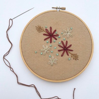 Floral Embroidery Workshop