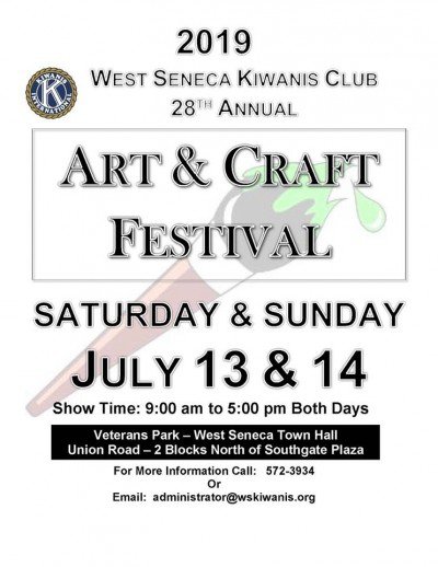 Art & Craft Festival — Jul 13, 2019