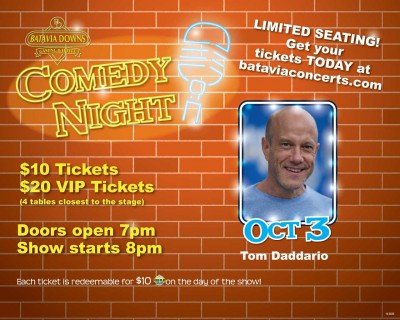 Comedy Night Starring Tom Daddario — Oct 3, 2019