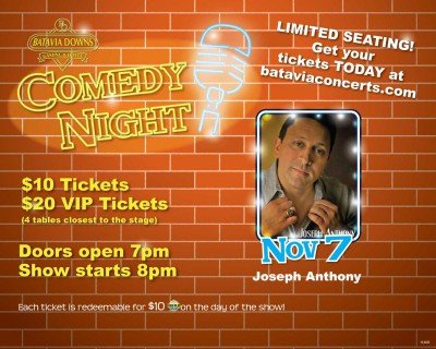 Comedy Night Starring Joseph Anthony