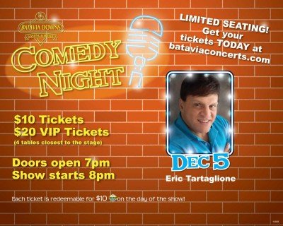 Comedy Night Starring Eric Tartaglione — Dec 5, 2019