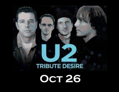 Desire - The International U2 Tribute at Seneca Queen Theatre — Oct 26, 2019