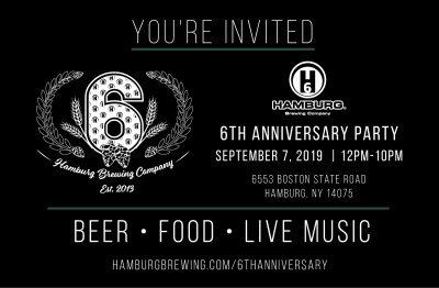 Hamburg Brewing 6th Anniversary Party