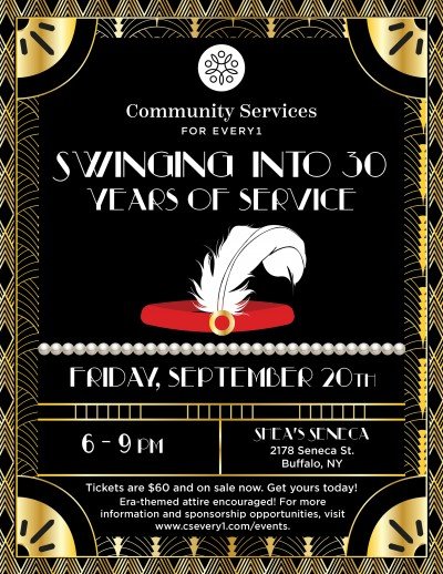 Community Services for Every1 Swinging into 30 Years of Service Fundraiser