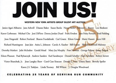 WNY Artists Group Annual dinner & Silent Art Auction