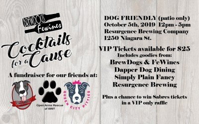 Cocktails for a Cause — Oct 5, 2019