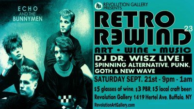 Retro Rewind featuring music by Echo & The Bunnymen