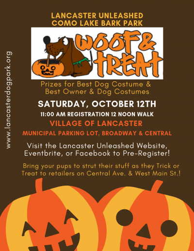 Woof & Treat Costume Parade & Contest