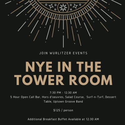 New Year’s Eve Party — Dec 31, 2019
