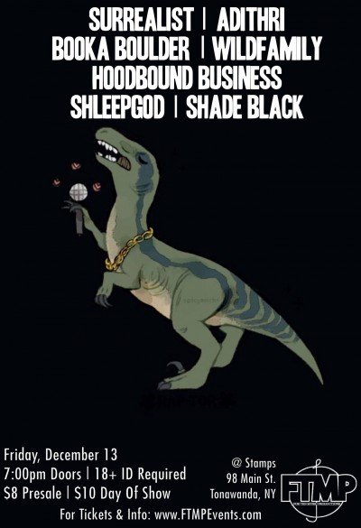 Surrealist / Booka Boulder / Hoodbound / Adithri / & more — Dec 13, 2019