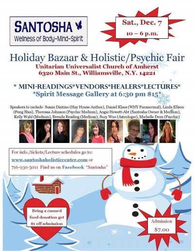 Holiday Bazaar and Local Artisan/Psychic Fair