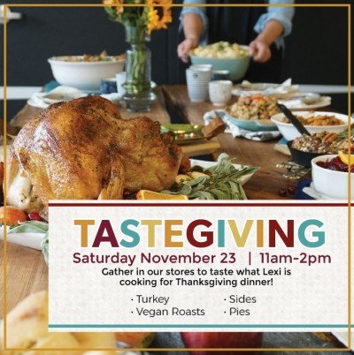 Tastegiving at Lexington Co-op