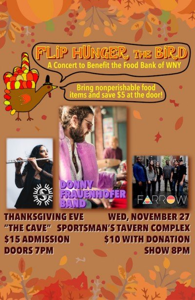 Flip Hunger the Bird - A Concert To Benefit The Food Bank of WNY — Nov 27, 2019