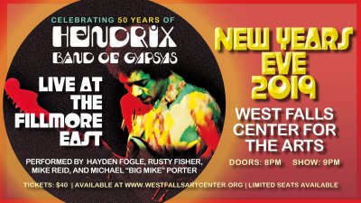 Hayden Fogle Band plays Band of Gypsies "Live at the Fillmore East" — Dec 31, 2019