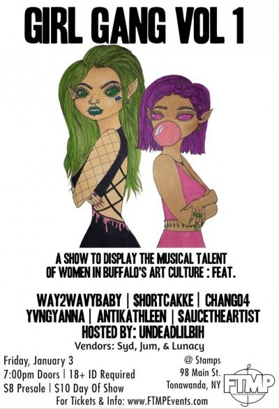 Girl Gang Vol 1 (showcasing the talent of women in Buffalo, NY)
