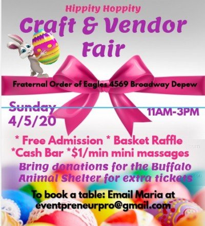 Hippity Hoppity Craft & Vendor Fair — Apr 5, 2020