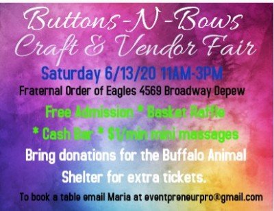Buttons-N-Bows Craft & Vendor Fair
