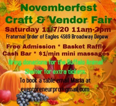 Novemberfest Craft & Vendor Fair