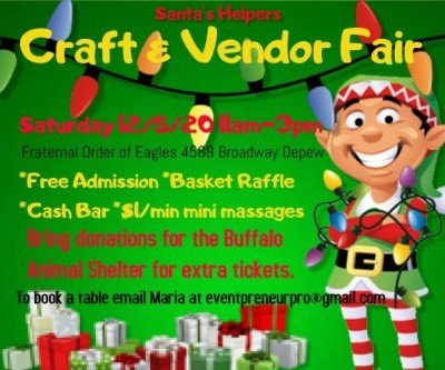 Santa's Helpers Craft & Vendor Fair — Dec 5, 2020