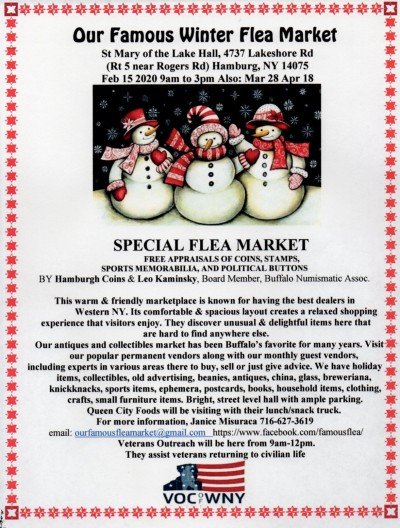 Our Famous Winter Flea Market