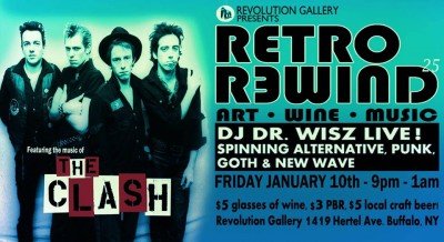 Retro Rewind DJ Party at Revolution Gallery