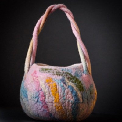 Nuno-Felted Basket