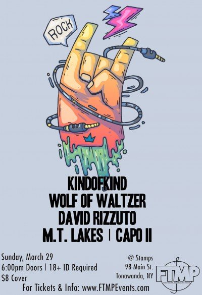 Kindofkind / Wolf Of Waltzer / David Rizzuto / Capo II / MTLakes