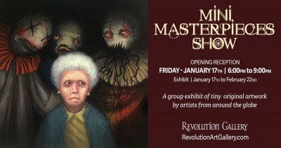 Mini Masterpieces 2020 Opening Reception