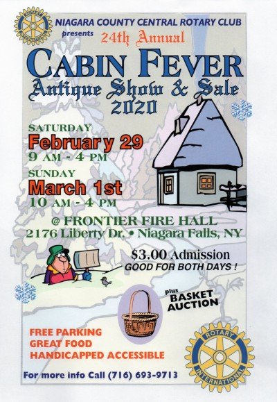 NCC Rotary Club Cabin Fever Antique Show
