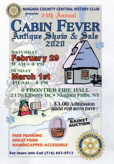 NCC Rotary Club Cabin Fever Antique Show