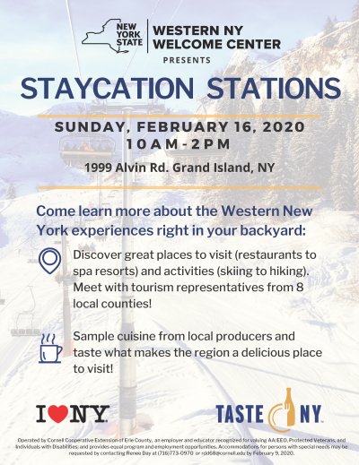 Staycation Stations — Feb 16, 2020