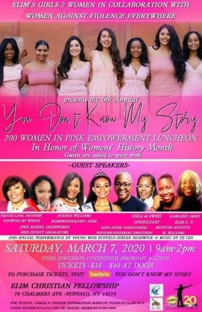 You Don't Know My Story Empowerment  Brunch for Women's History Month
